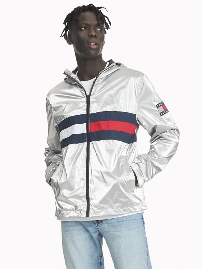 Chamarra tommy best sale hilfiger hombre gris